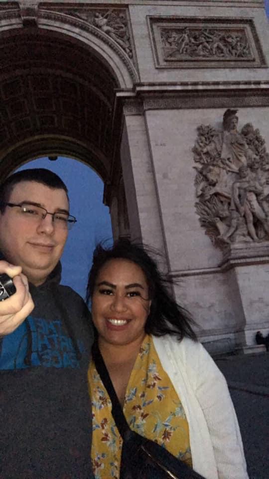 Our first international trip in summer 2019 (Paris, France) Gifted from my eldest sister, Aurora Vital & brother in law, Thomas Vital.