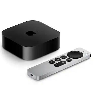 Apple - TV 4K 128GB Streaming Device (3rd generation) - Wi-Fi + Ethernet - Black