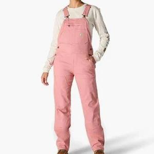 Carhartt Women's Ashland Bib Overall | Pink