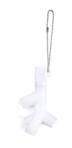 Kikkerland US005-W Music Branch 3-Way Head Phone Splitter - Wired Headsets - Retail Packaging - White