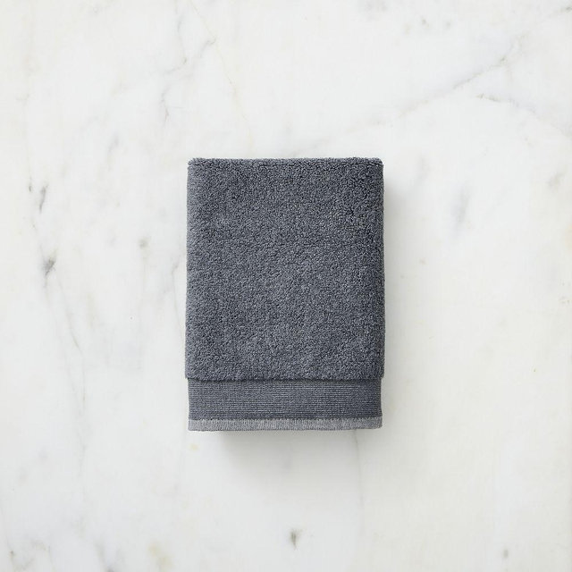Luxe Fibrosoft Hand Towel, Charcoal