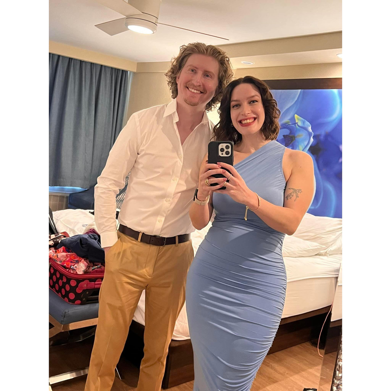This was from one of Alex's friend's wedding in Florida!