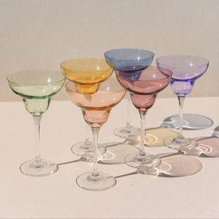 Estelle Margarita Glass, Set of 6