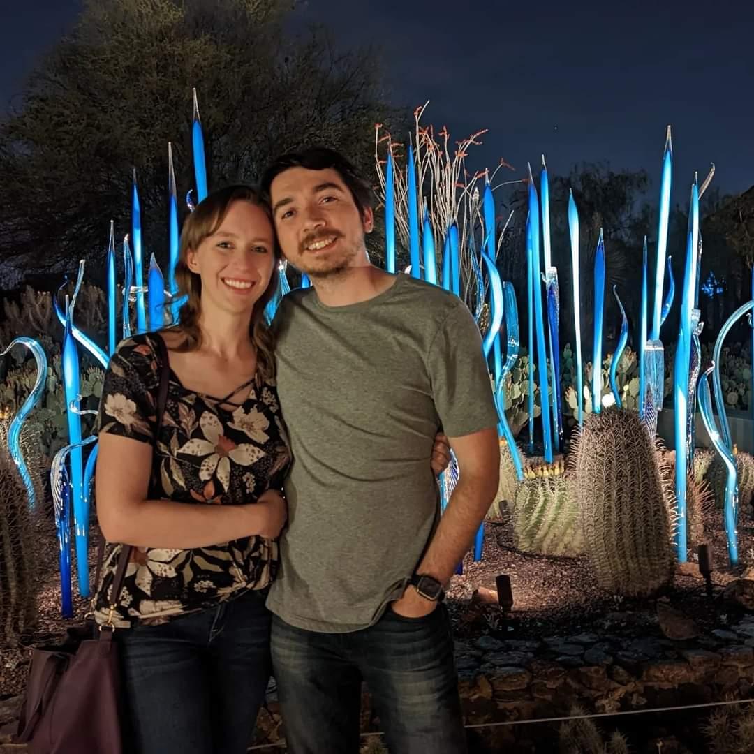 The Desert Botanical Garden has been one of our favorite date spots over the years!