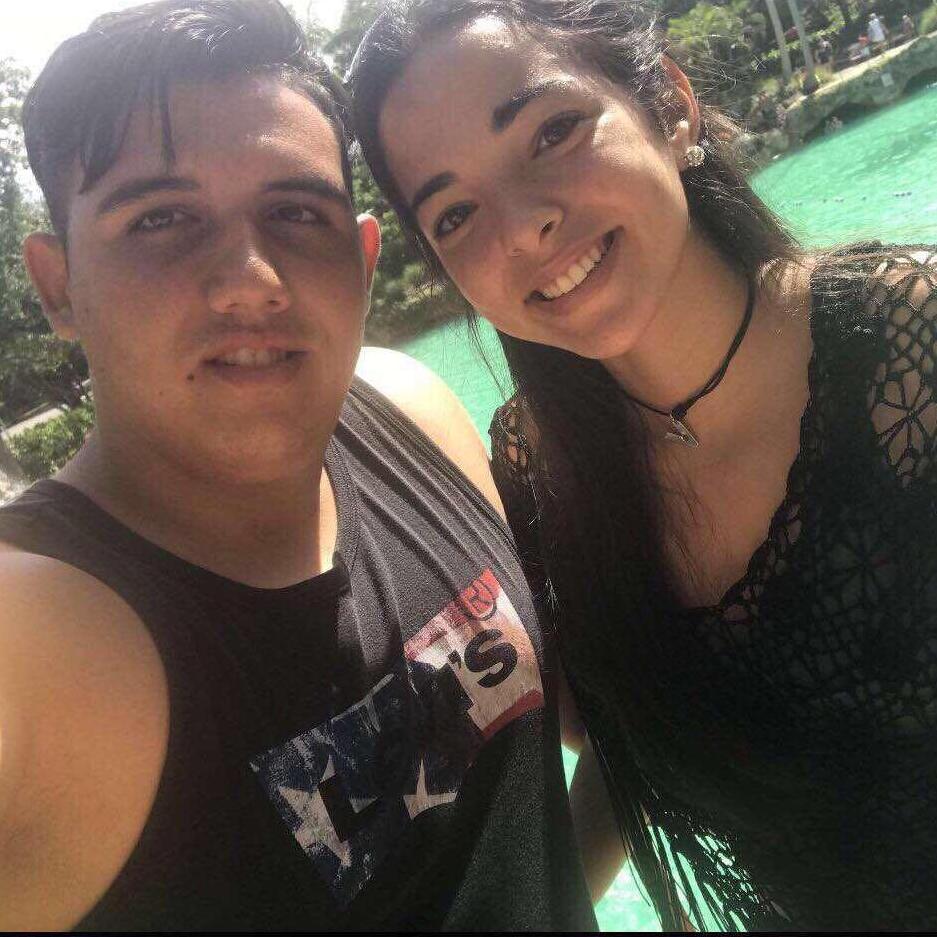 Our first time going to Venetian Pool together.