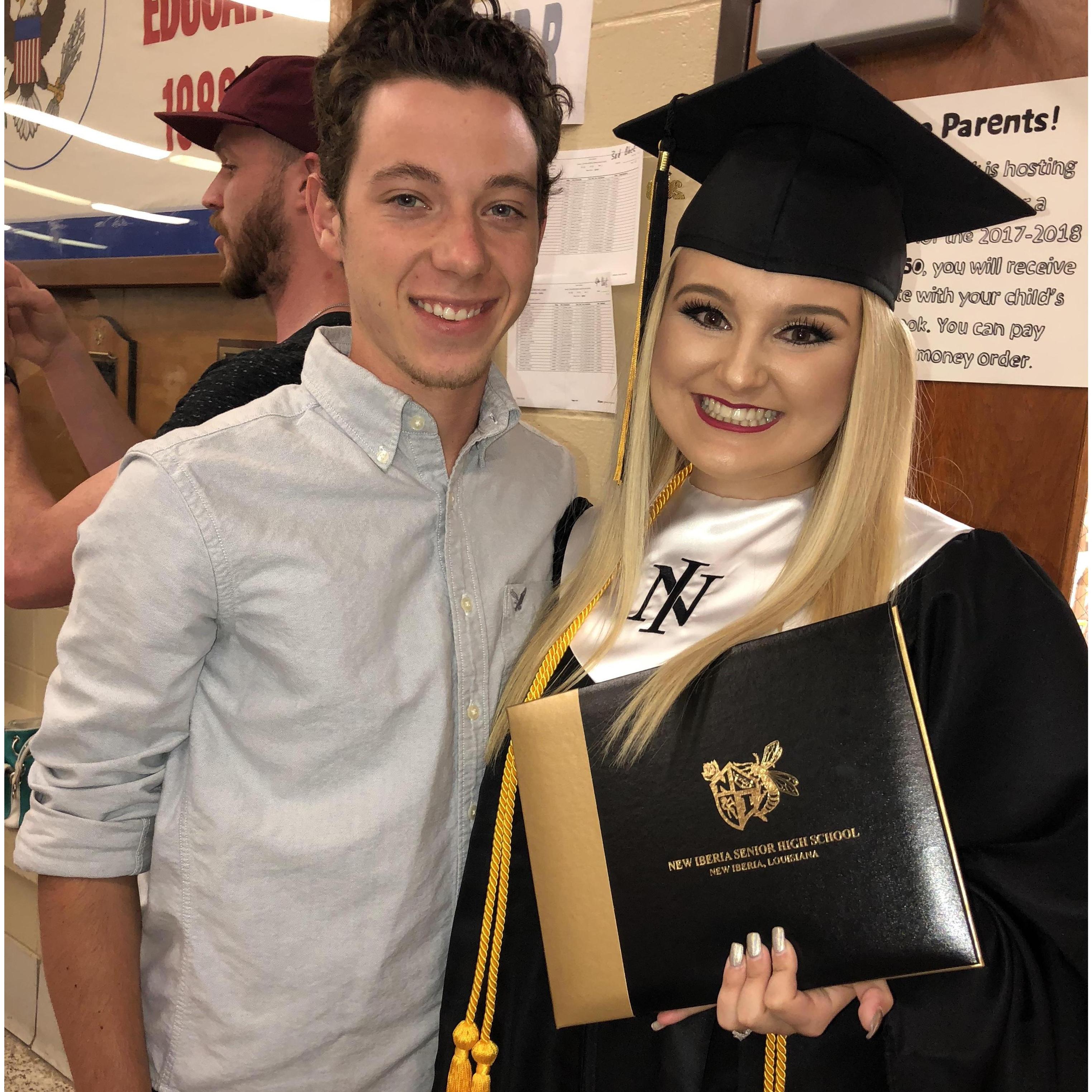 Alise's high school graduation