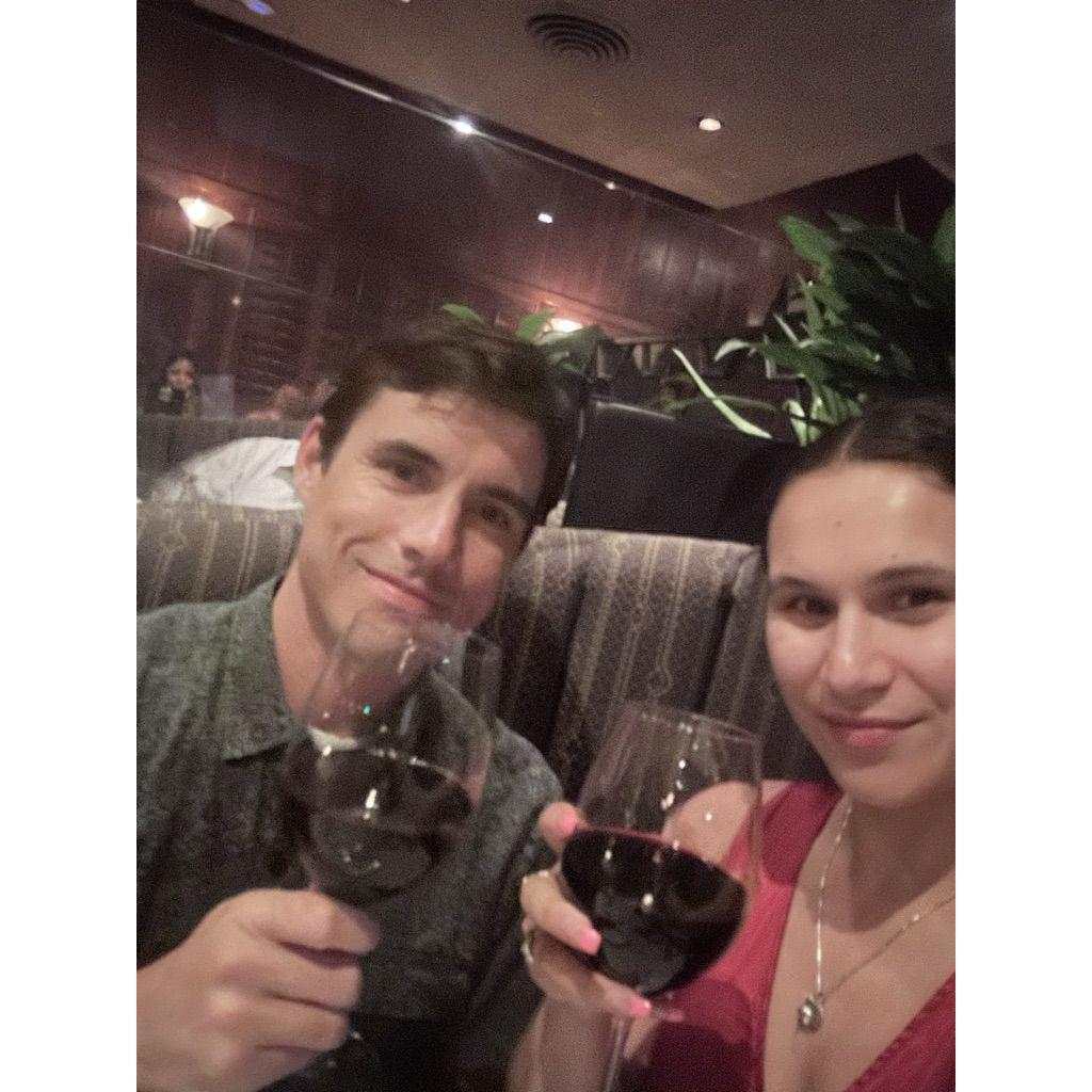Toasting to that!
