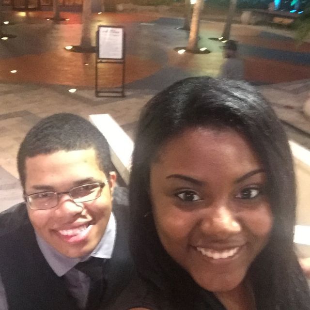 Our first homecoming together! What a fun night!