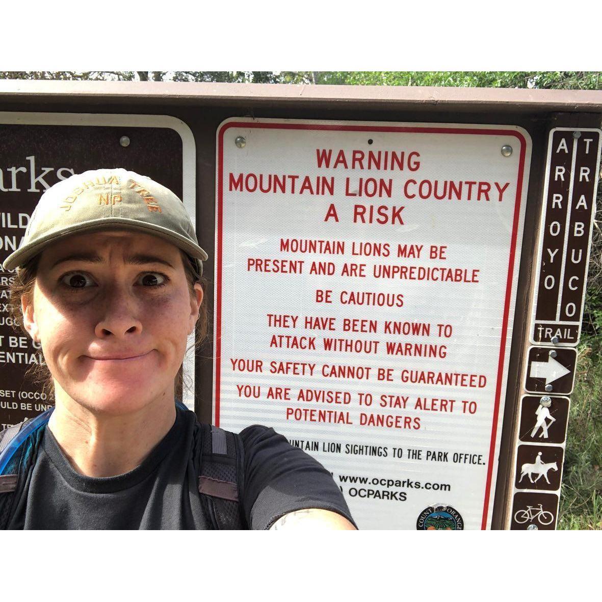 That time Jordan decided to try trail running.
