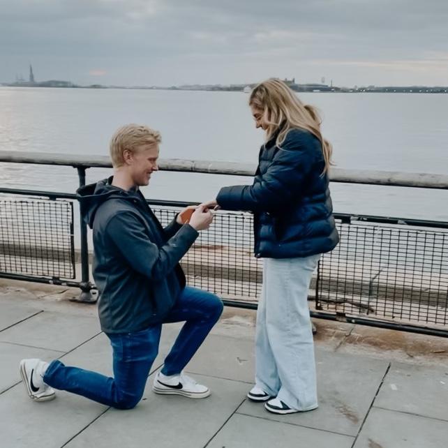 The Proposal. Battery Park in New York City, NY 😍