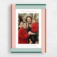 Orange Holiday Card - Laughton Portrait
