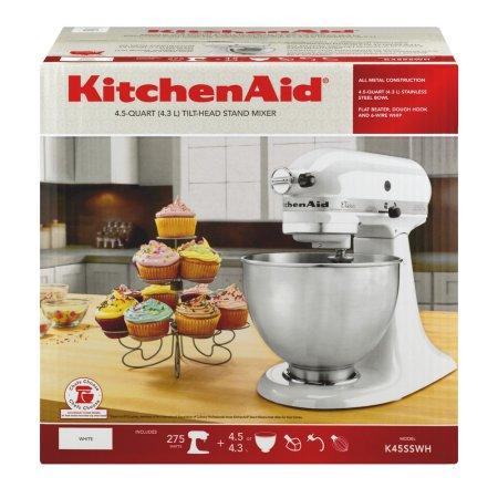 KitchenAid Classic 4.5-Qt Stand Mixer, K45SS