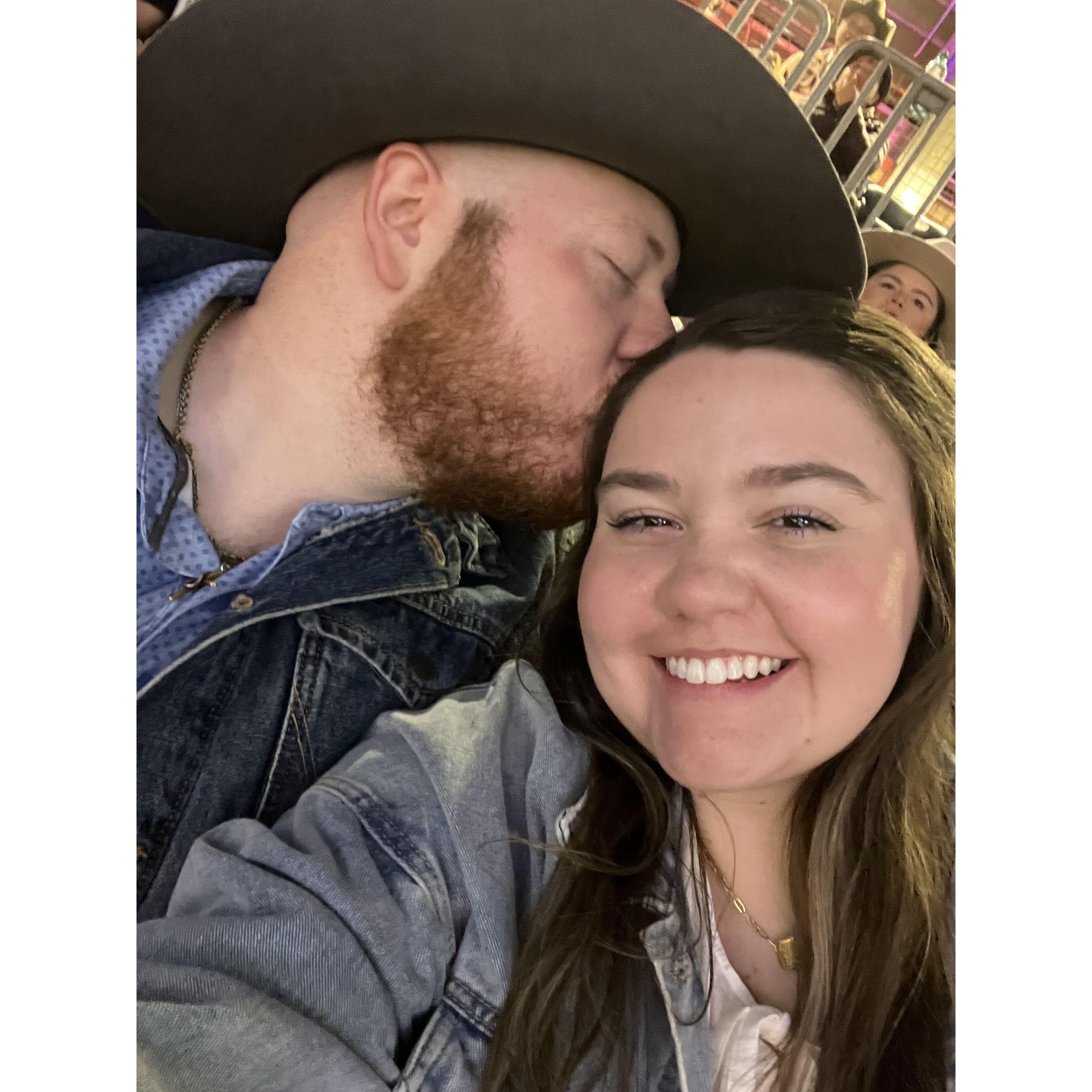 We went to the rodeo a lot this year!