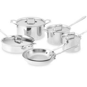 All-Clad d5 Stainless-Steel 10-Piece Cookware Set