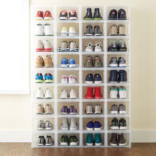 Men's Drop-Front Shoe Box