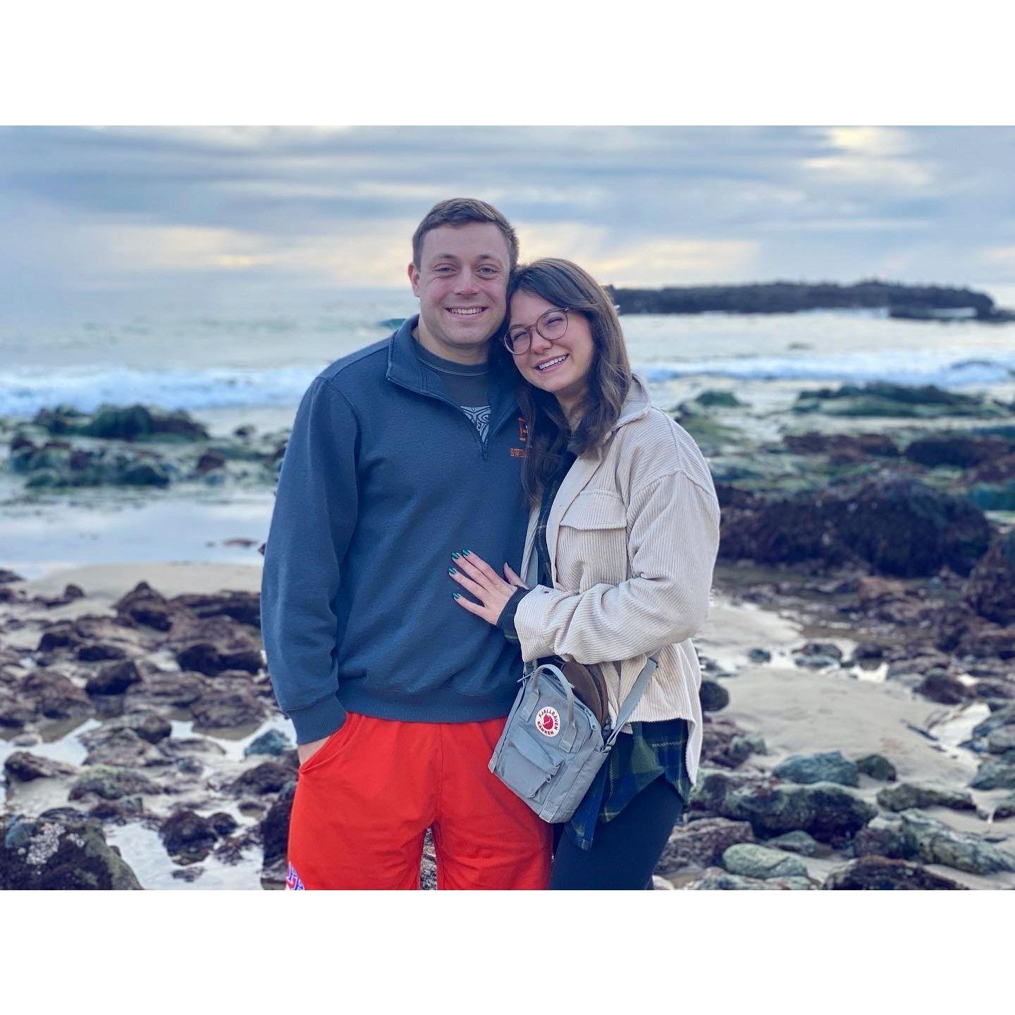 Crystal Cove -- our favorite beach since college