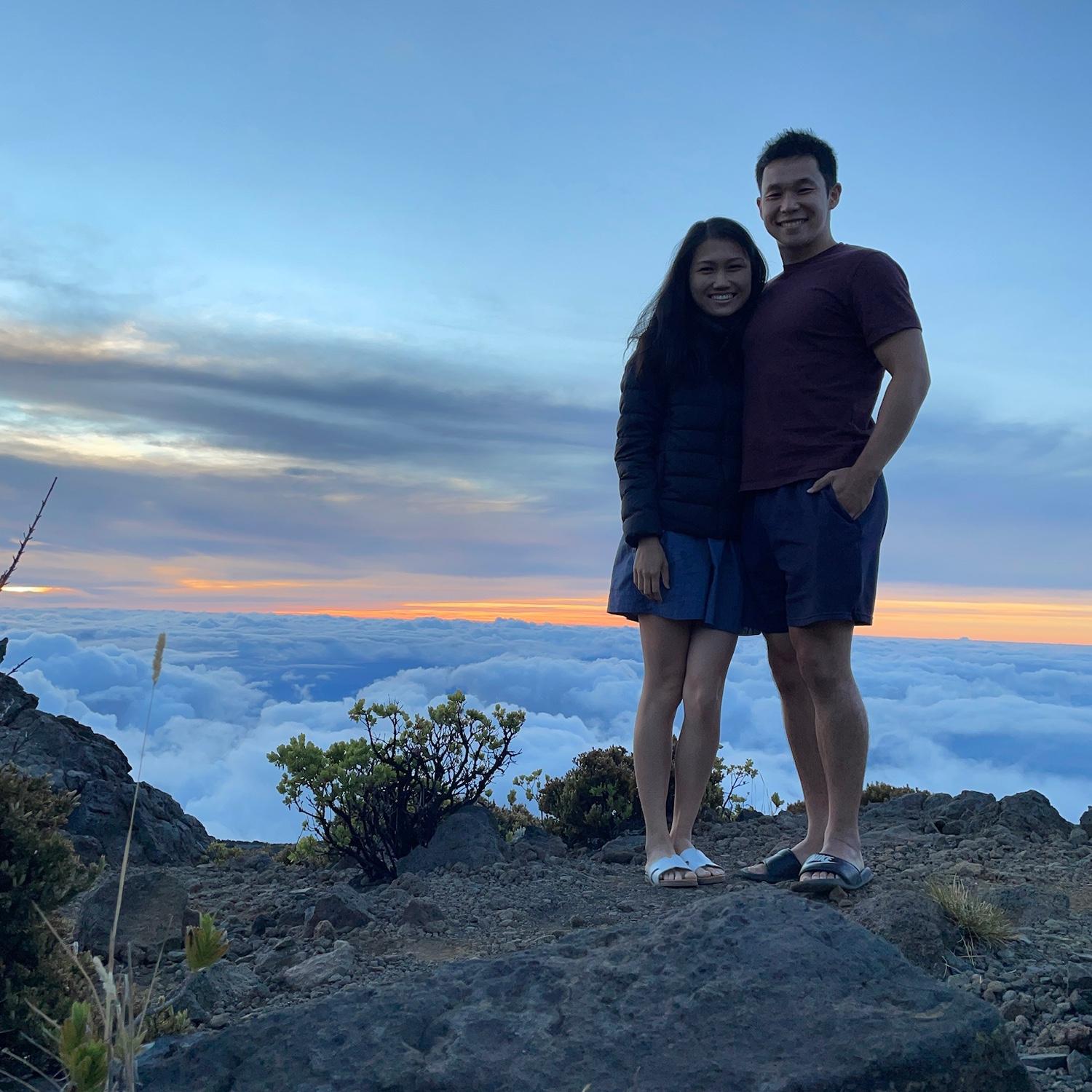 Atop Mount Haleakala in Hawaii (August 2021)