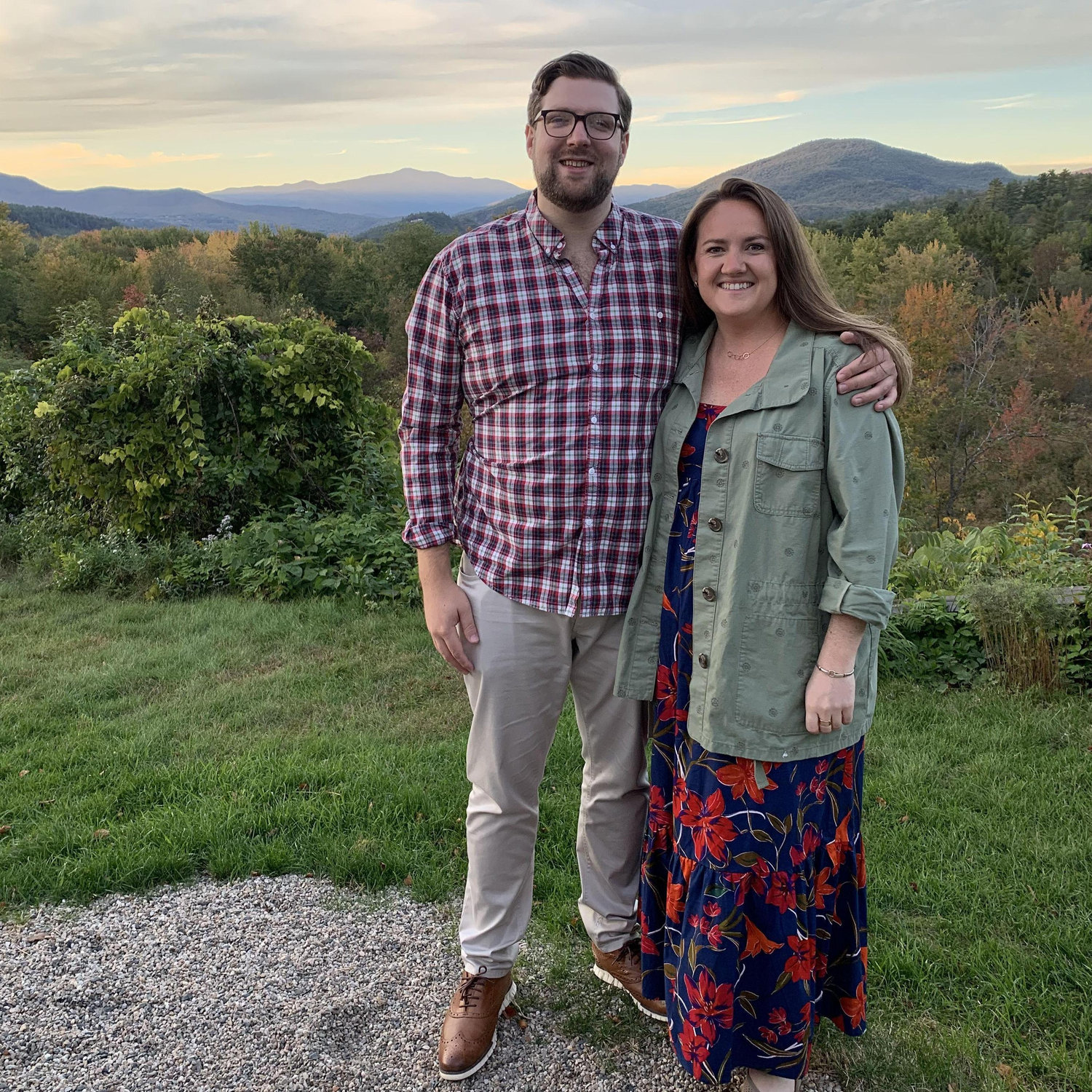 Celebrating in North Conway, NH