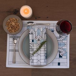 Frank Lloyd Wright Waterlilies Placemat, Set of 4