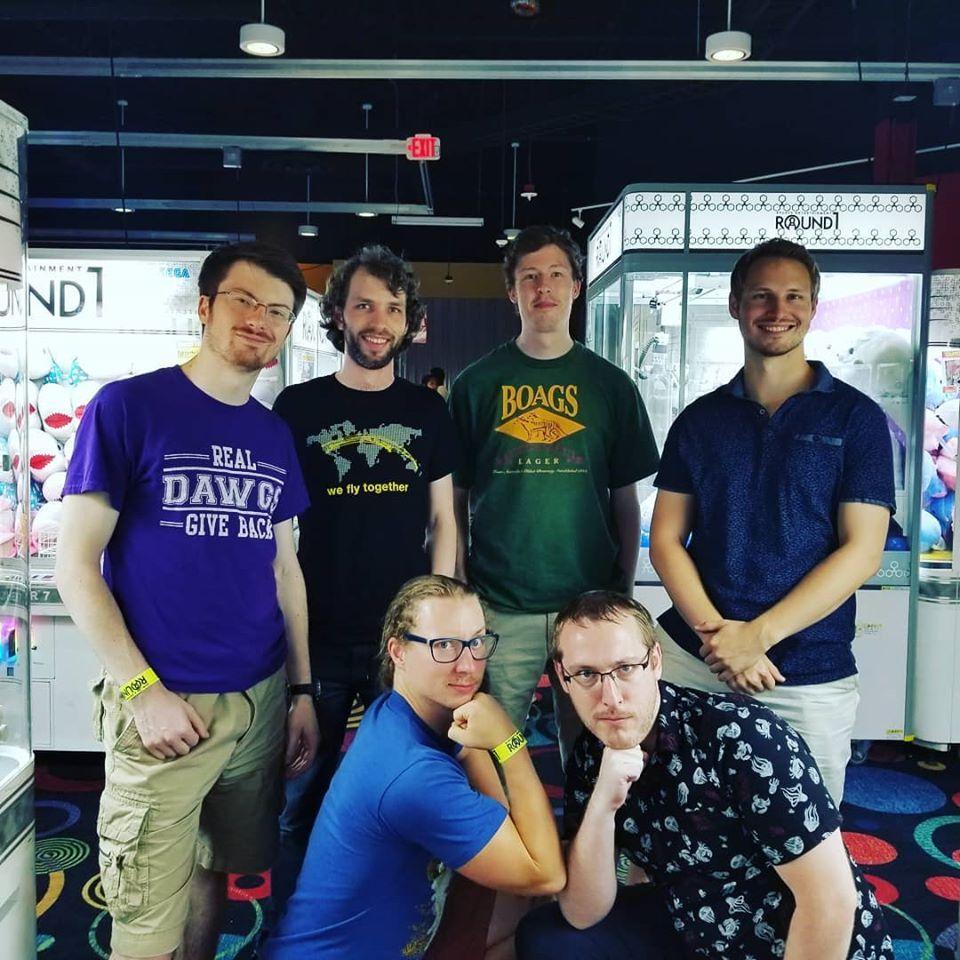 Adam and friends in 2018