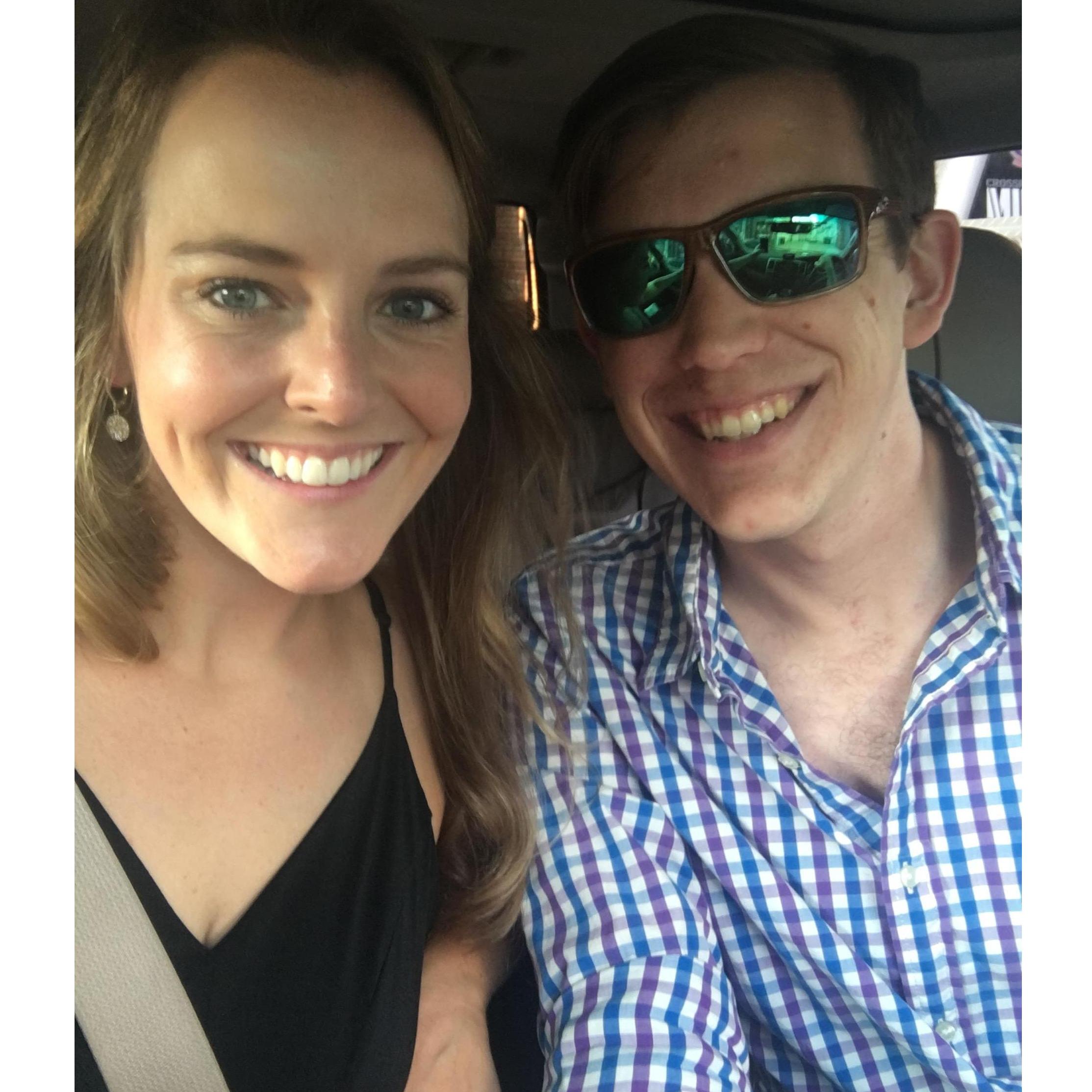 All dressed up for date night