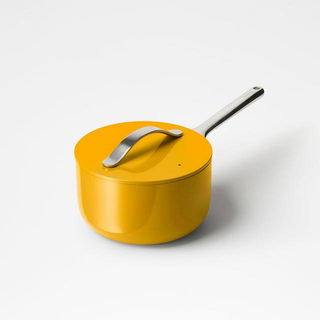 Caraway Home Marigold Non-Stick Ceramic Saucepan