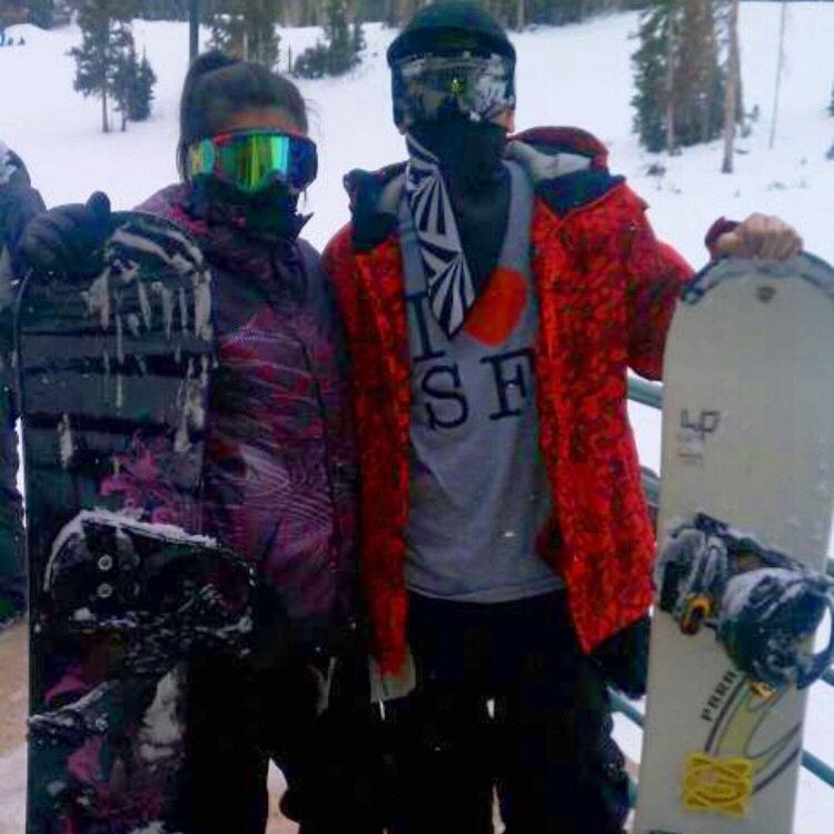 Brian head snowboarding