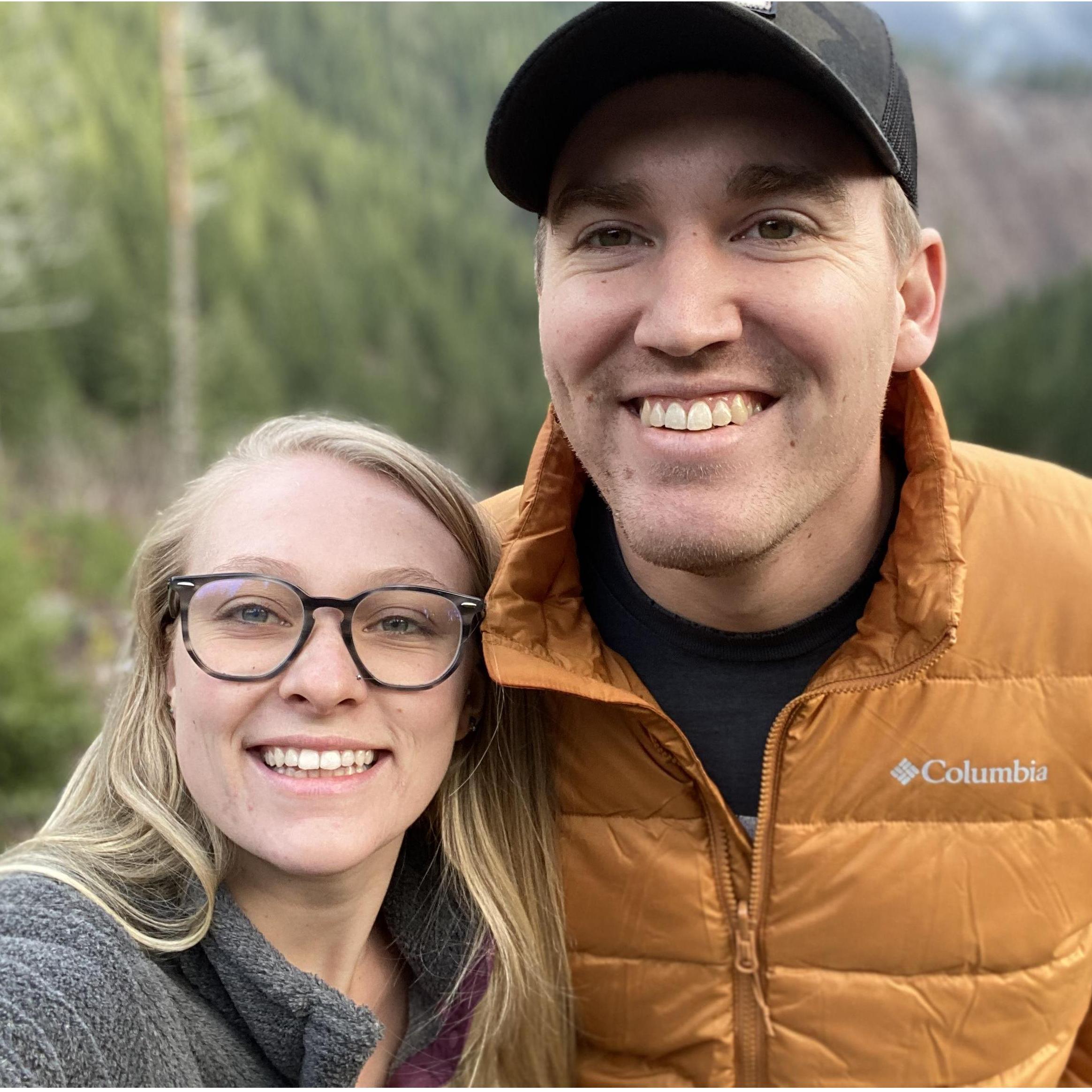 Todd took Becca to his favorite spot where we drove around and enjoyed the gorgeous views on one of our trips to Oregon