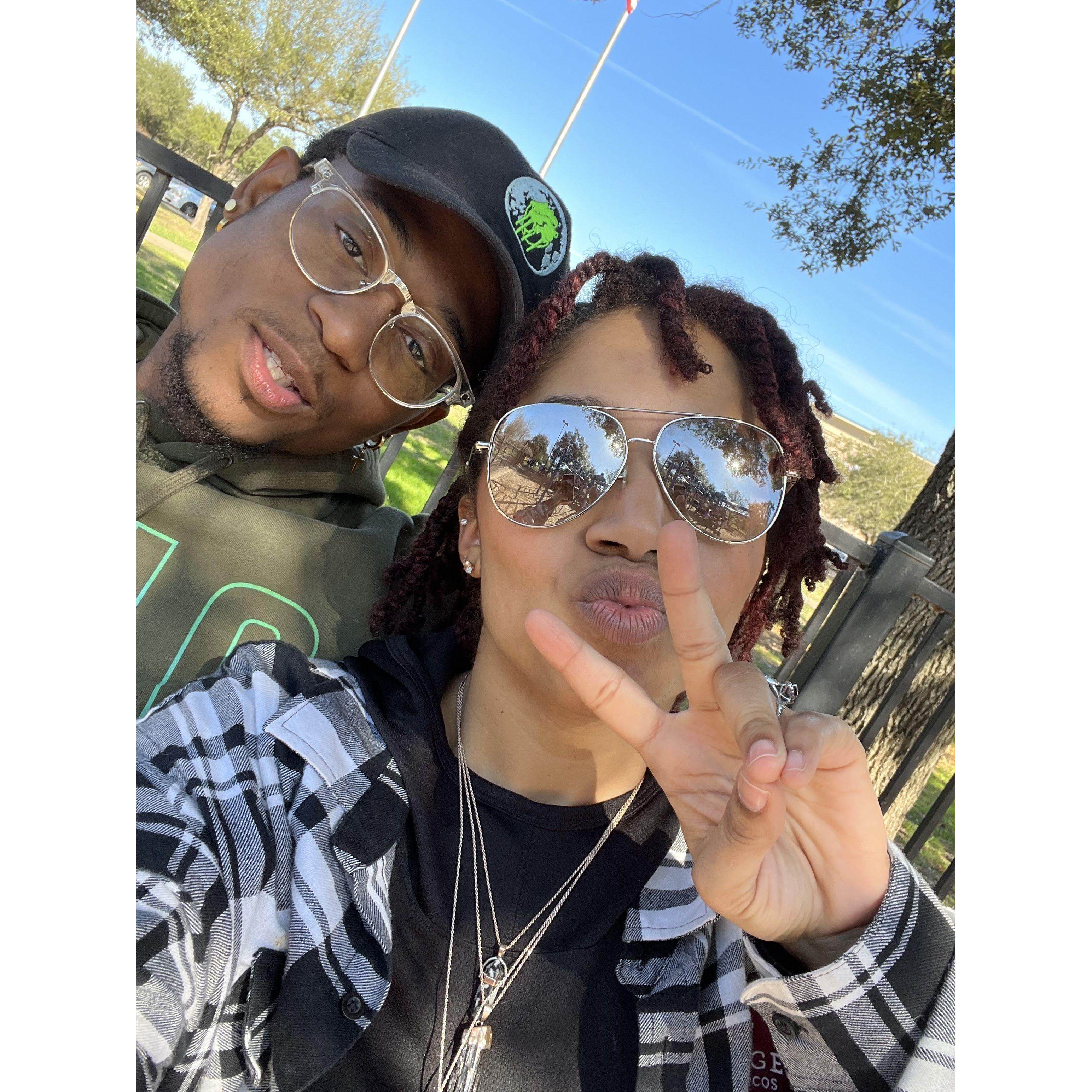 Ayven's first party invite via school