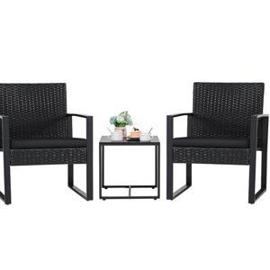 3 Pieces Patio Set