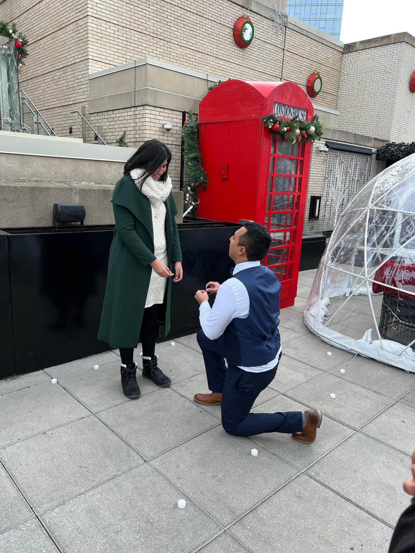 Proposal in Chicago 12/26/2021