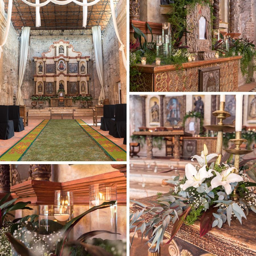 The cathedral at Santo Domingo is built among the ruins of a colonial convent.