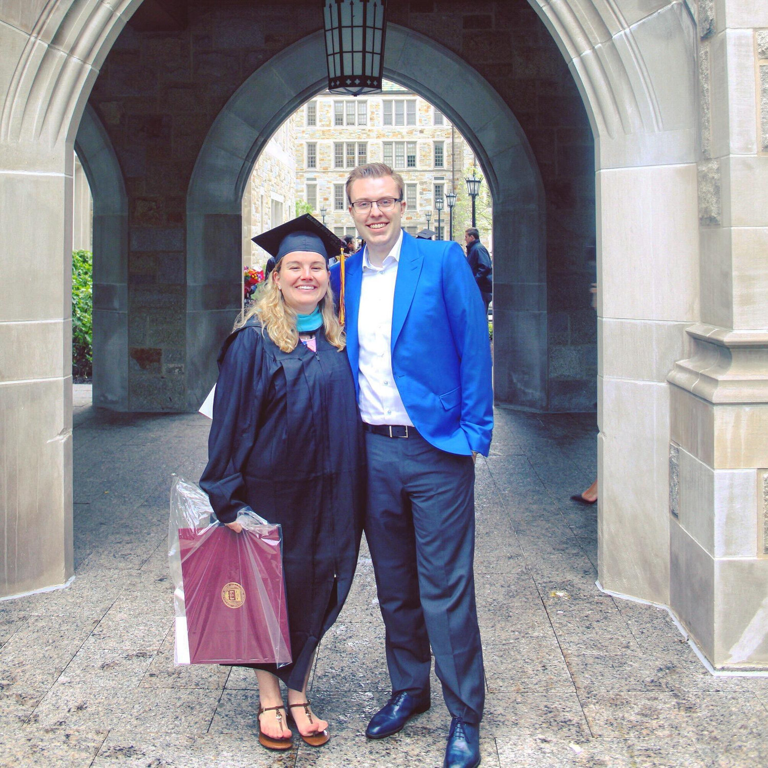 This put Lisa one (1) ahead in the race for degrees