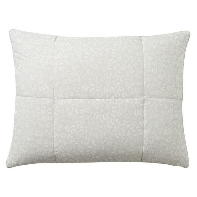 Rebecca Atwood Swirl Organic Percale Comforter Sham, Standard