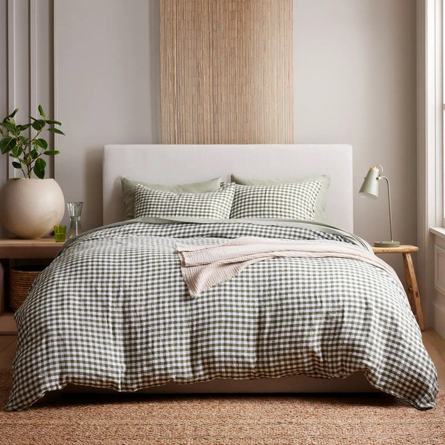 European Linen Duvet Cover Set - King/Cal King