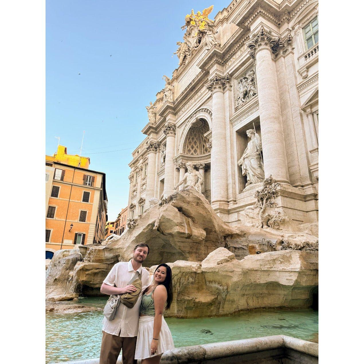 The Trevi Fountain- July 2024