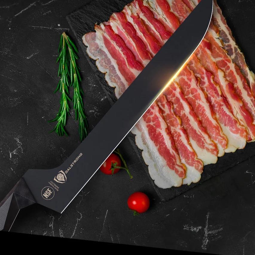 Slicing & Carving Knife 12" | Shadow Black Series | NSF Certified | Dalstrong ©