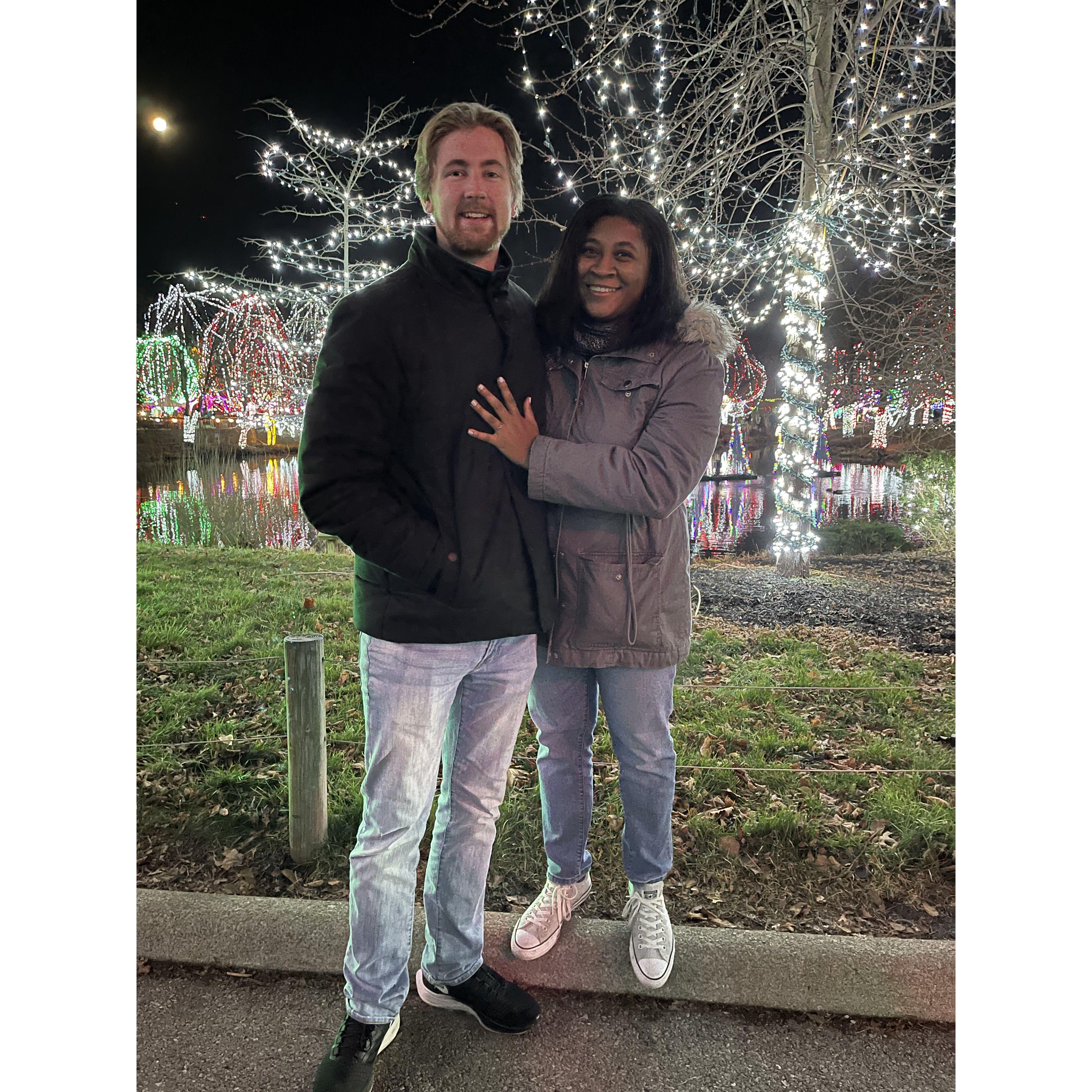 Columbus Zoo Christmas Lights December 2021
