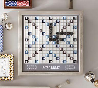 Wooden Scrabble Board Game - Luxury Edition