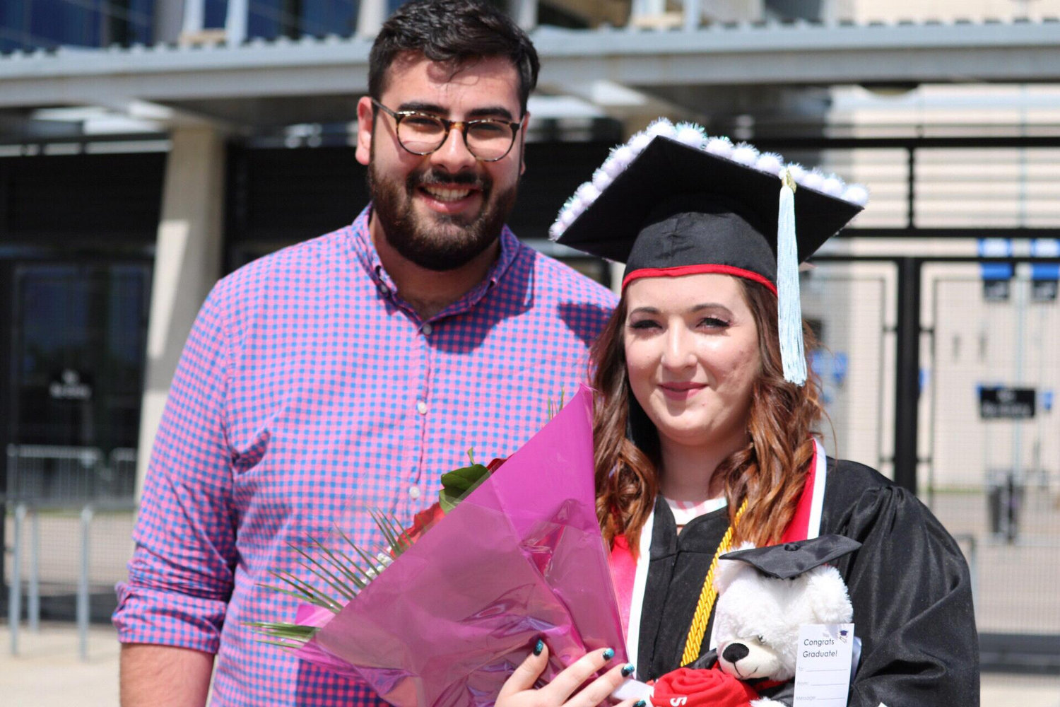 The day I graduated from college! A very proud moment!