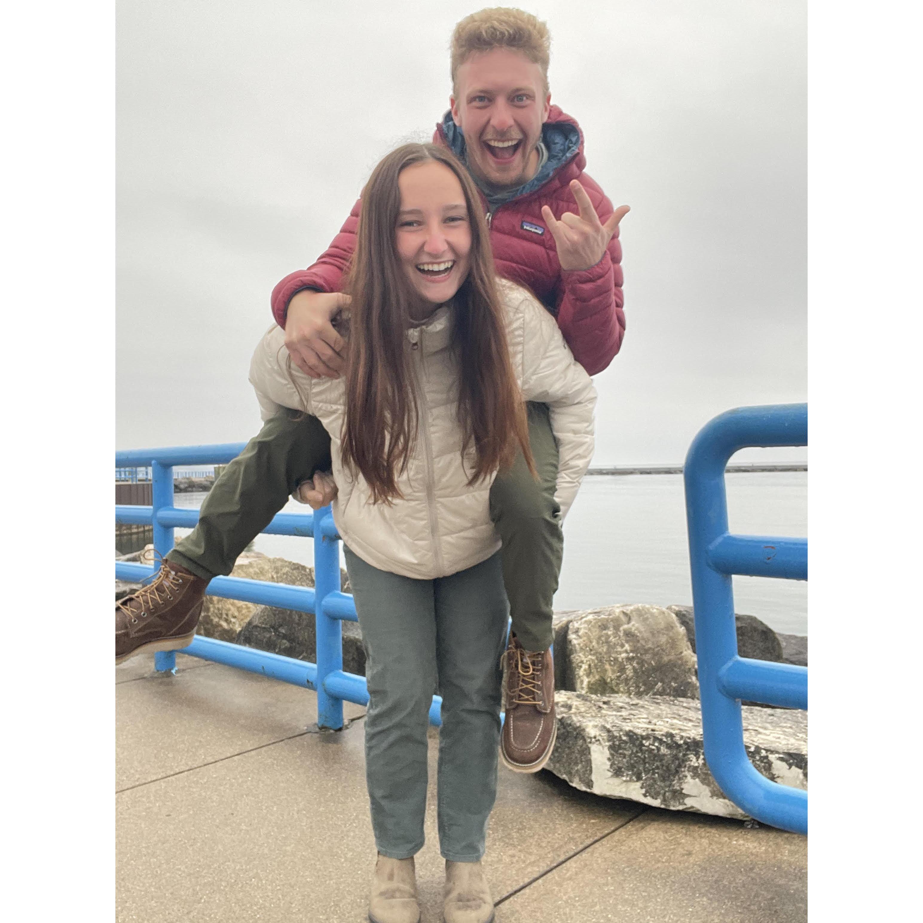 First time in Holland, MI together.