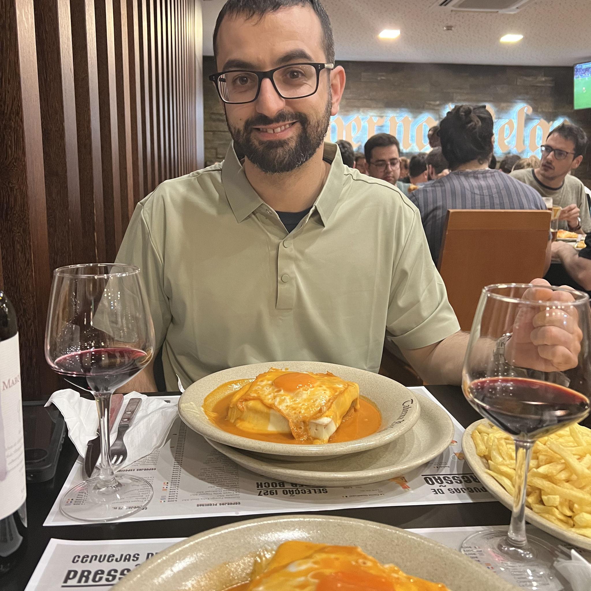 Ellem's perspective Dinner after engagement photoshoot