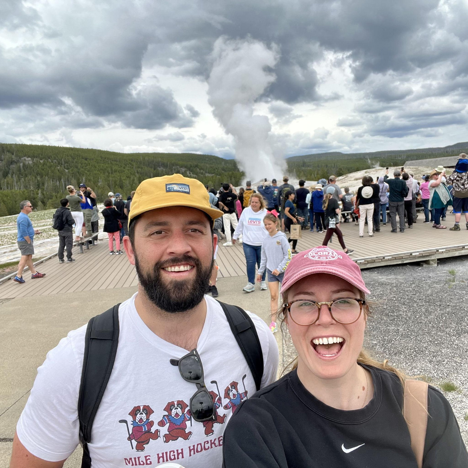 Old Faithful Geyer, Yellowstone National Park