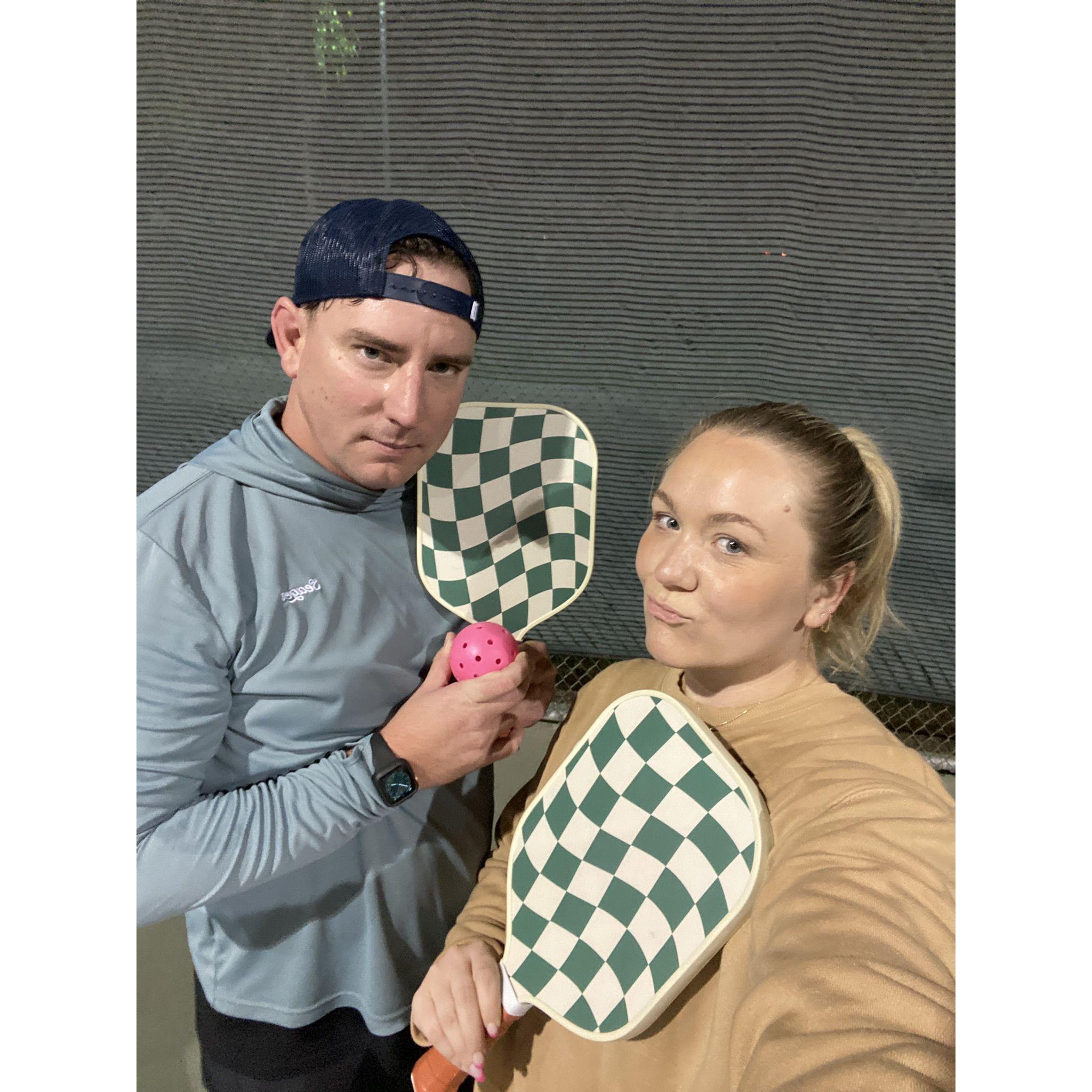 Pickle Ball, April 2024