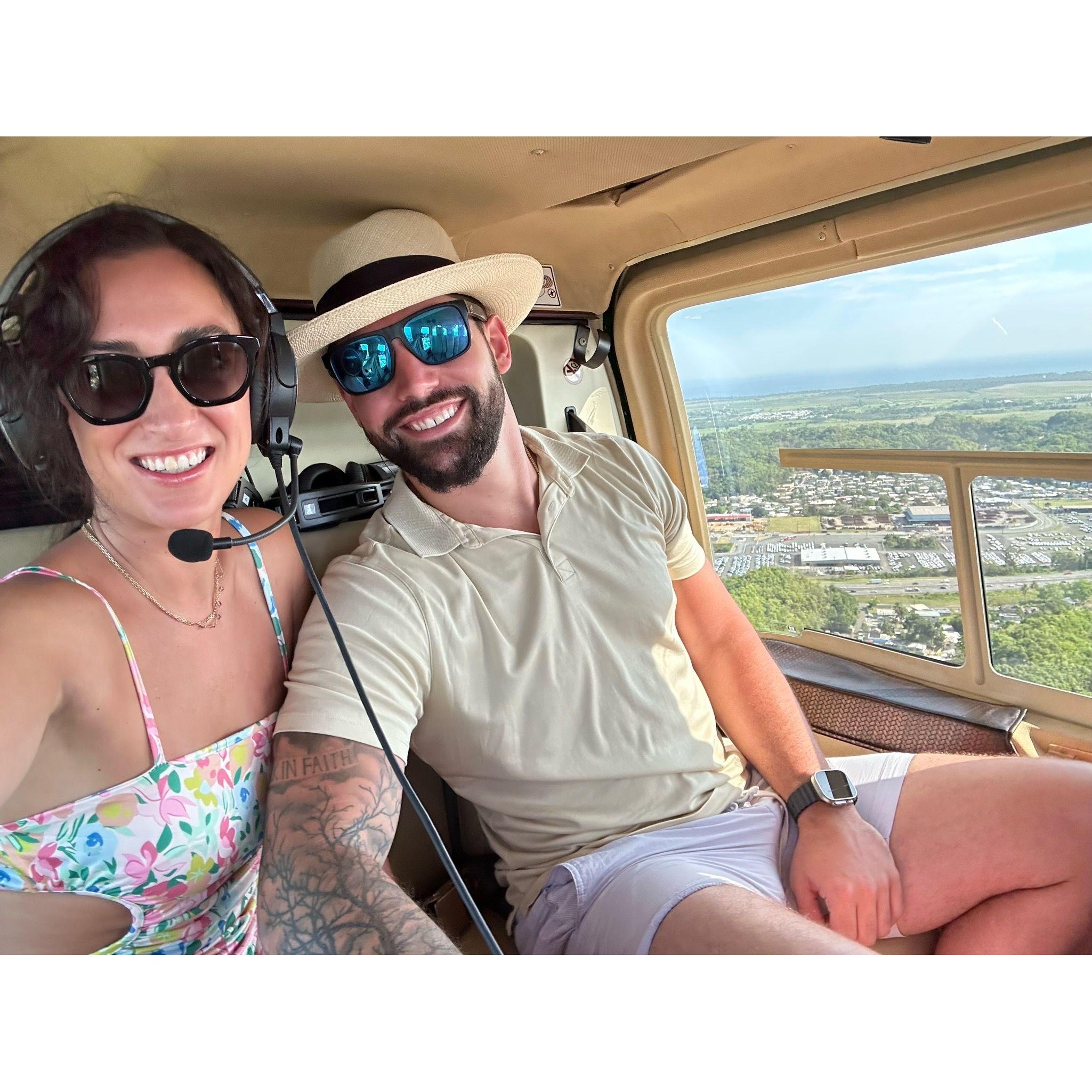 Anniversary ride to see some horses in Vieques