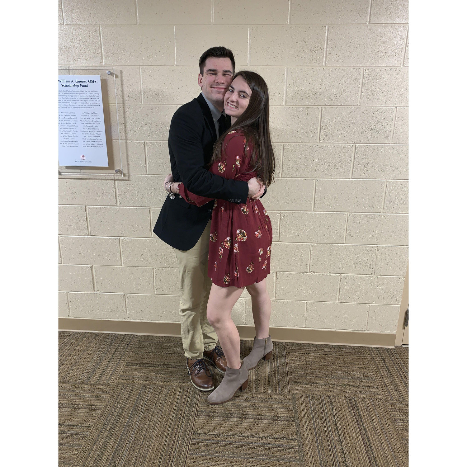 February 15, 2020. Center Valley, PA. Our 1 year anniversary!
