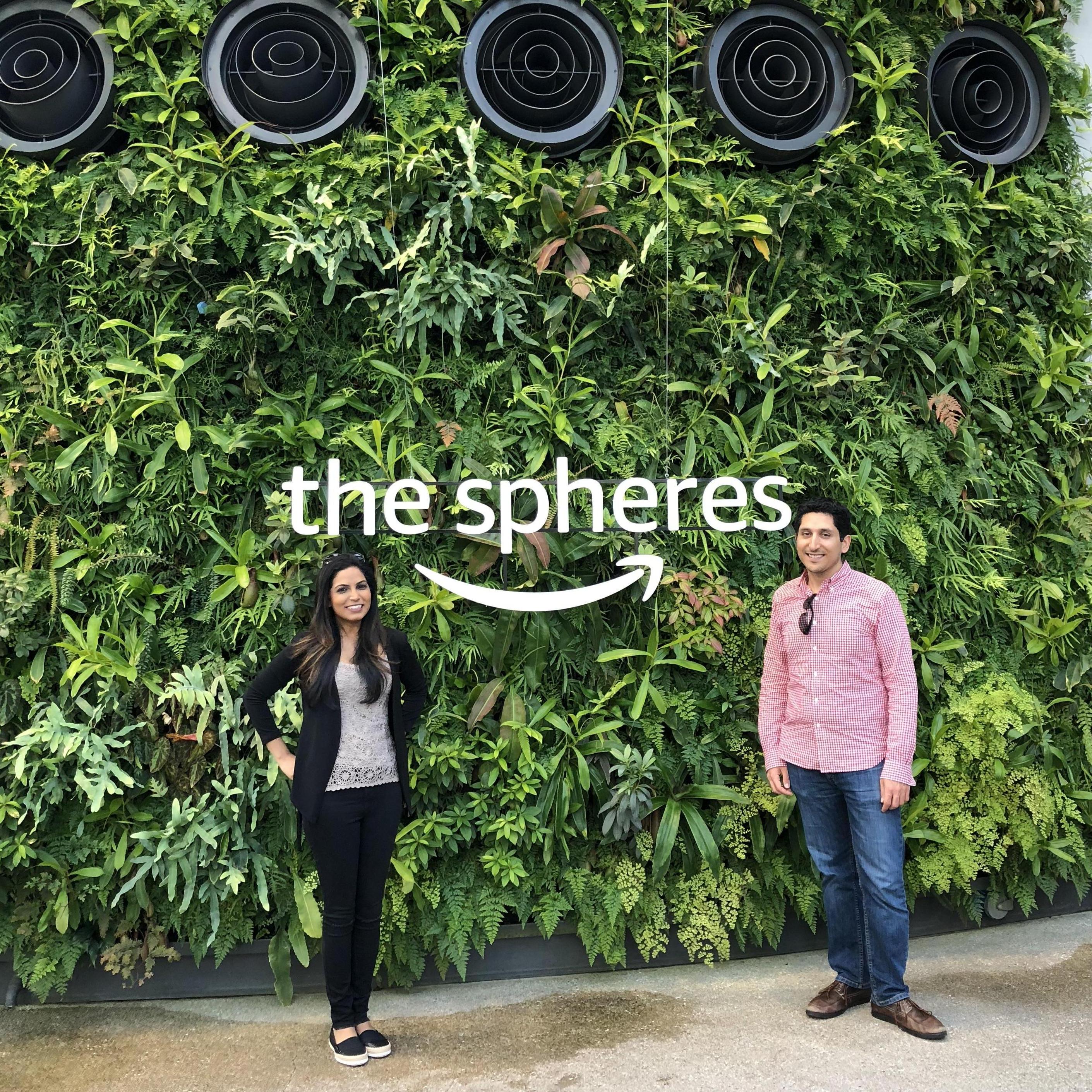 A "Microsoftie" and an "Amazonian" and 40,000 plants at the Spheres.