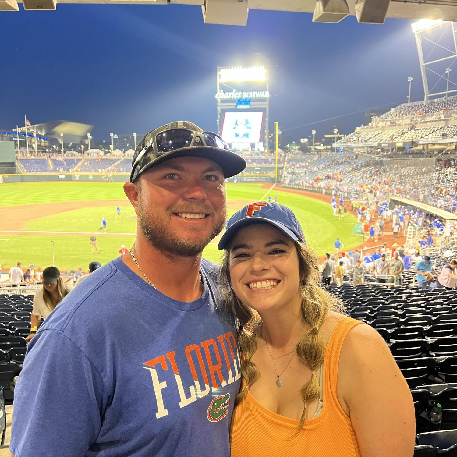 Baseball College World Series- Omaha, NE #gogators