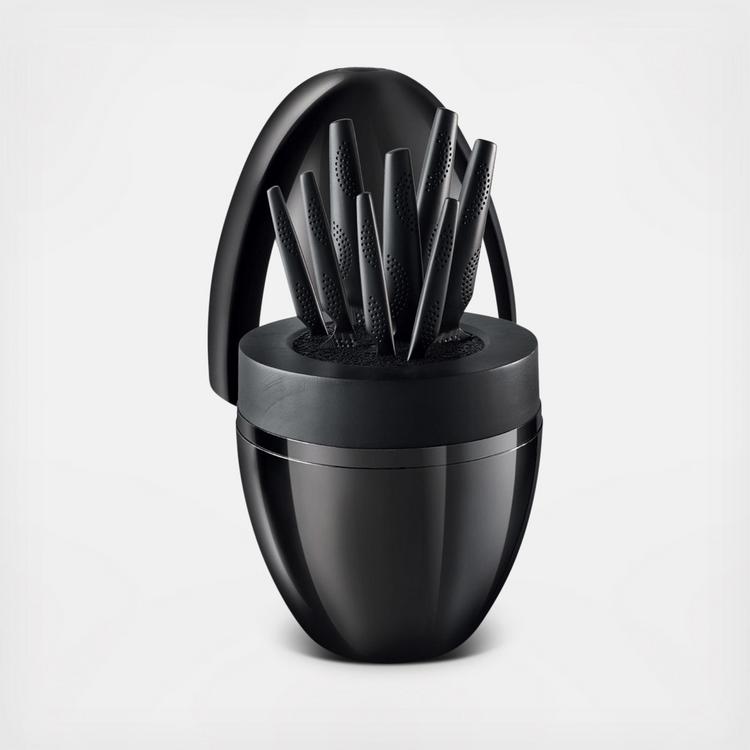 Cuisine::pro®, Id3 Black Samurai The Egg 9-Piece Knife Block Set