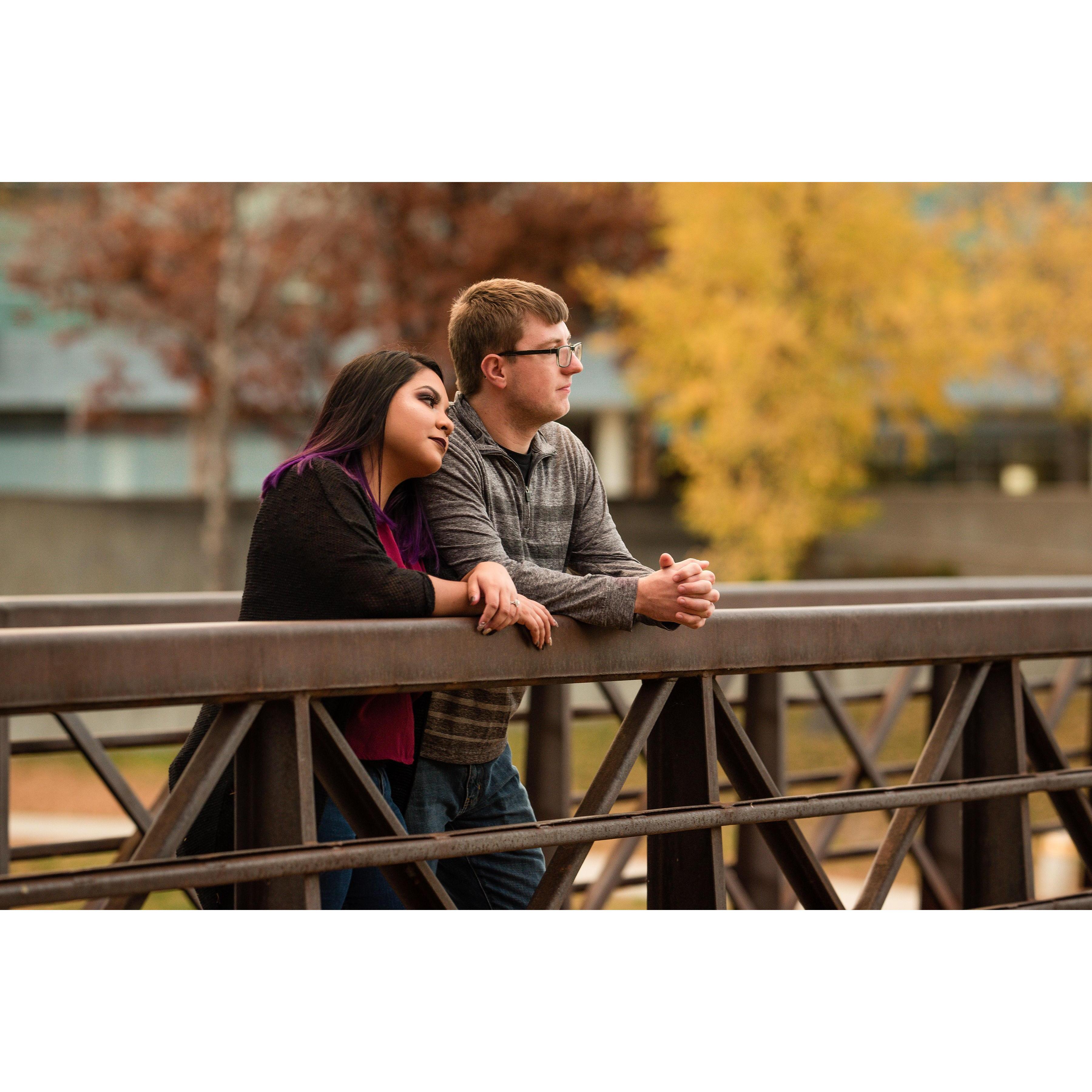 Just doing a little day dreaming at Gene Leahy!